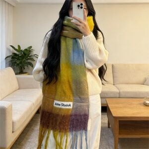 Acne Multicolor Gradient Scarf
